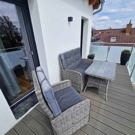 Lägenhet Neue Moderne Mit Infrarot Sauna Hengersberg